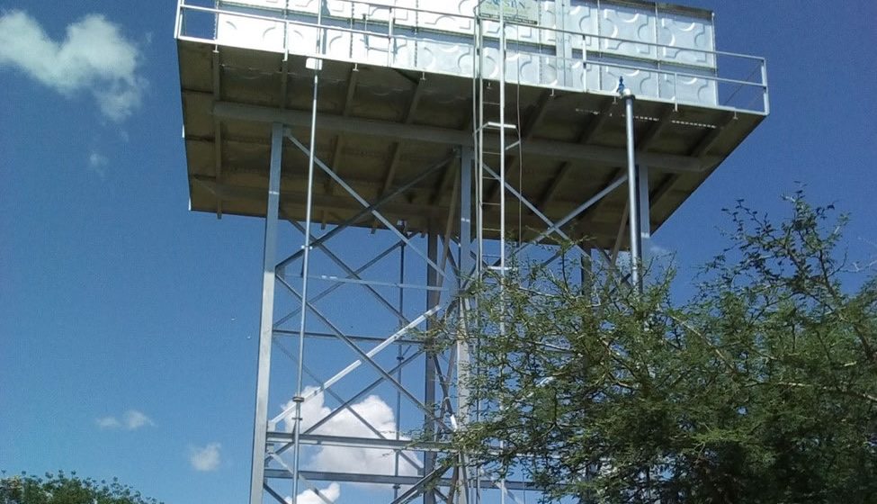 Steel pressed tank fabrication and installation